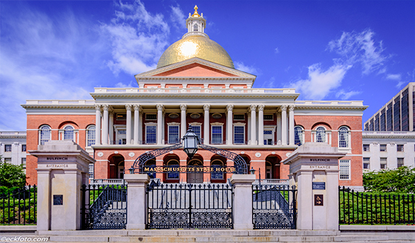 EckFoto George Washington Massachusetts State House