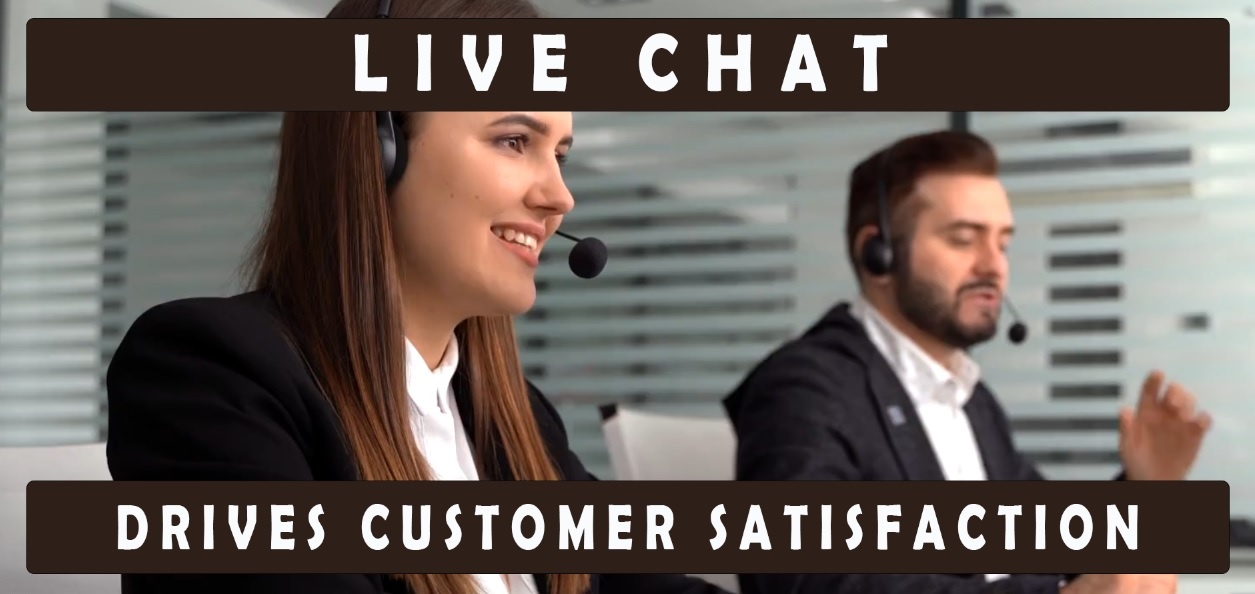 What are the benefits of using live chat on your website?