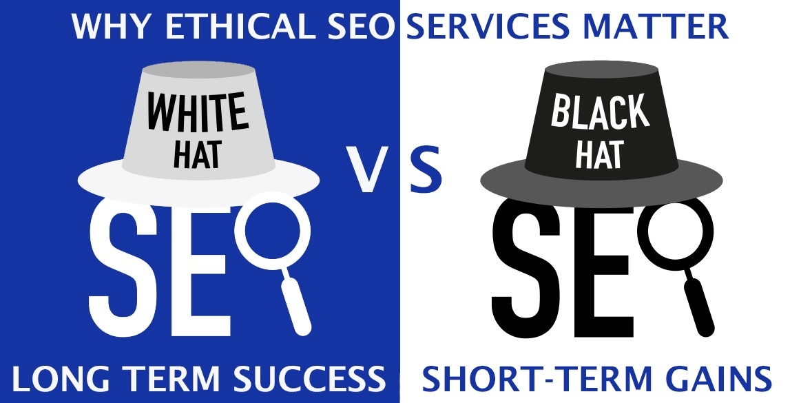 White-hat versus black-hat SEO